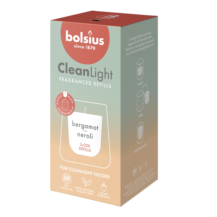 Clean Light navulling pack 2 Bergamot & Neroli